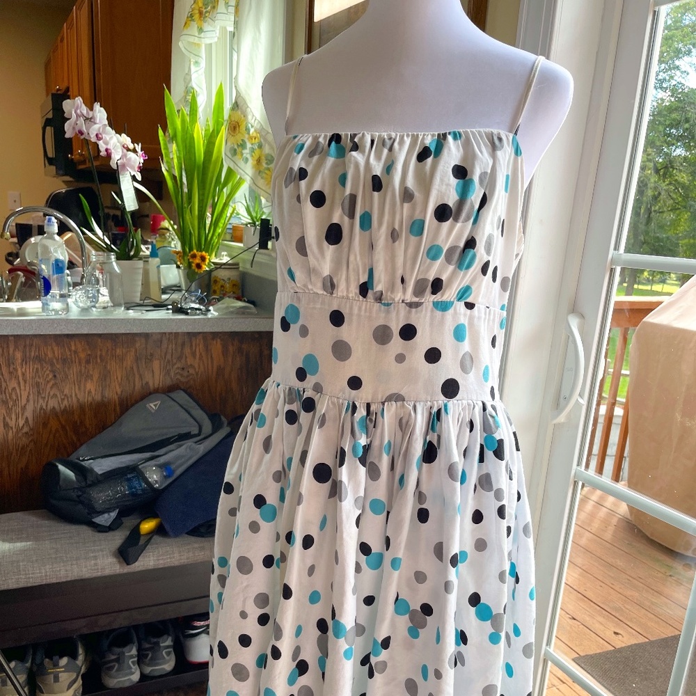 ModCloth  Polka Dotted Midi Dress